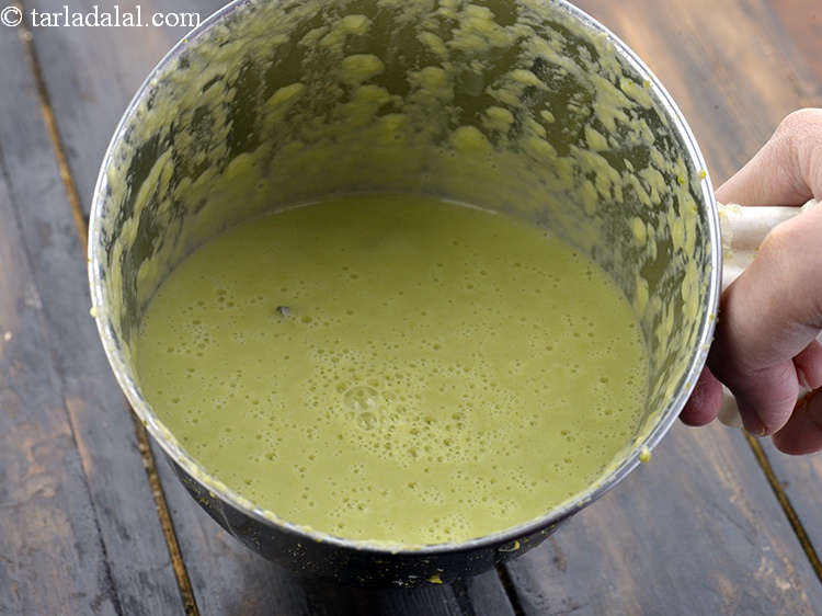 Step 14 – Blend till smooth.