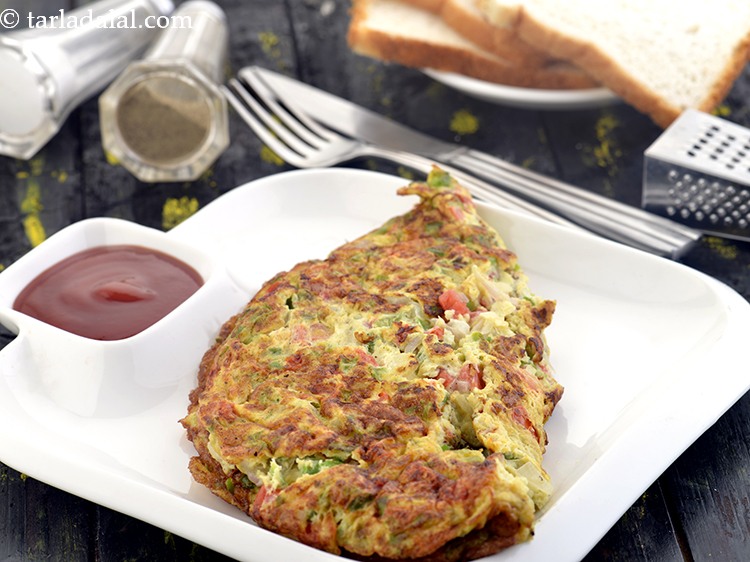 स्टेप 17 – टोस्डेड ब्रेड की स्लाईस और टमॅटो कैचप के साथ तुरंत …