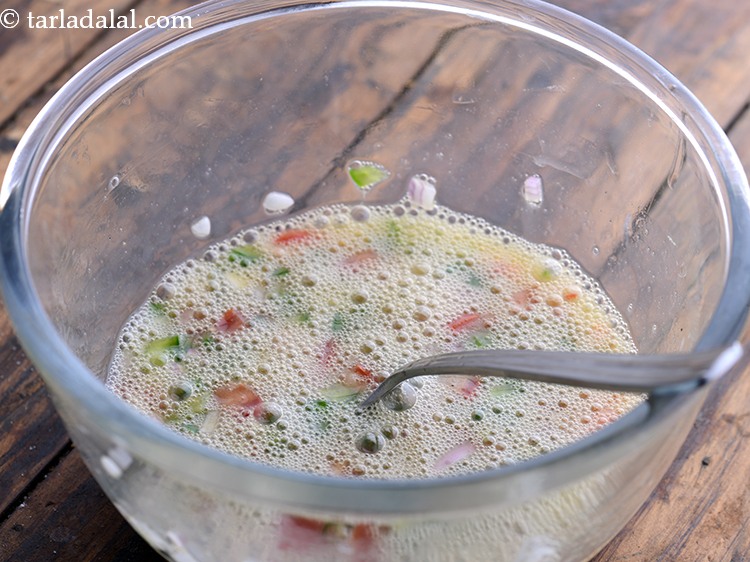 स्टेप 9 – बहुत अच्छी तरह से मिलाएं।