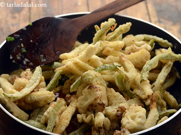 Step 22 – Add the fried vegetables.