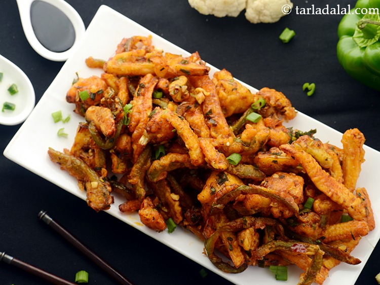 Step 24 – Serve&nbsp;<strong>veg crispy | crispy fried vegetables |&nbsp;restaurant style veg crispy| Chinese&nbsp;vegetable crispy |</strong>&nbsp;immediately.&nbsp;