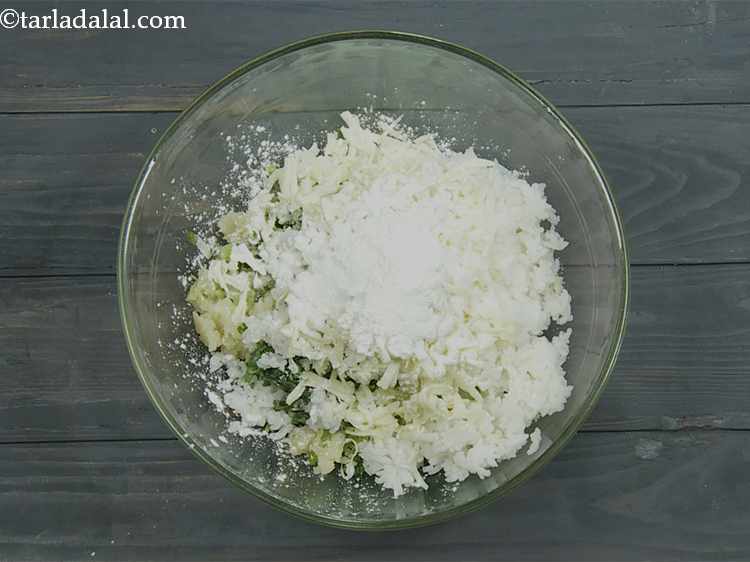 Step 6 – Finally, add 1 tbsp cornflour and salt to taste. You can even use besan or …