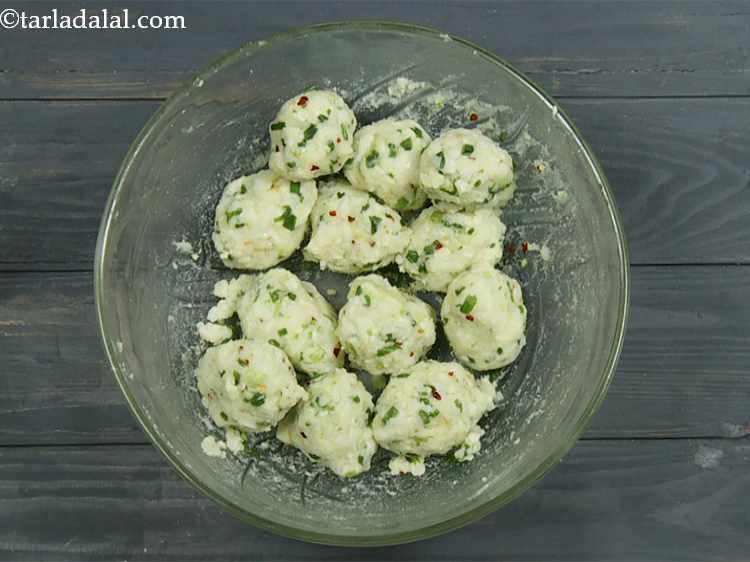 Step 8 – Divide the mixture into 12 equal portions.