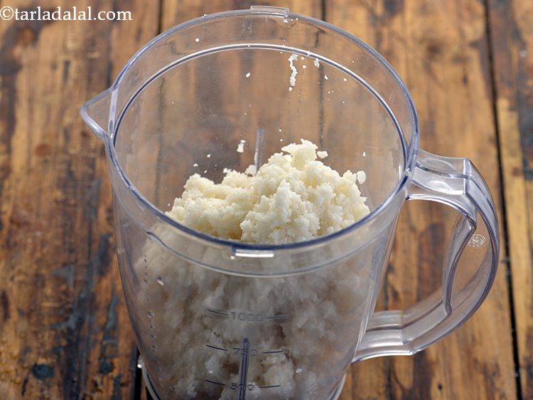 Step 8 – Transfer the mixture into a mixer.