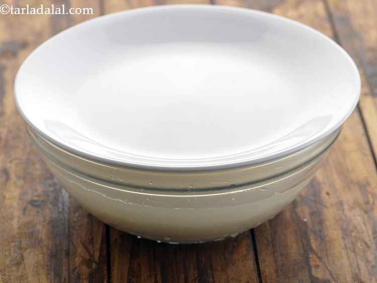 Step 6 – Mix well and soak for 2 hours.