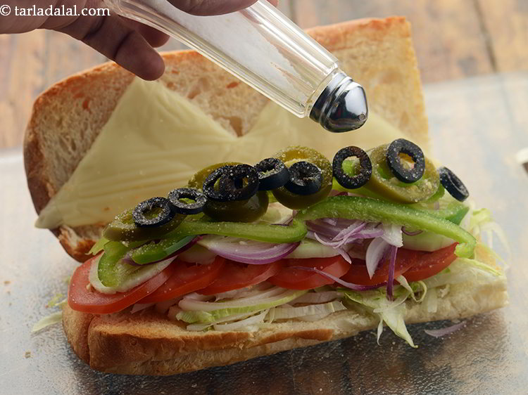 स्टेप 24 – थोड़ा नमक छिड़कें।