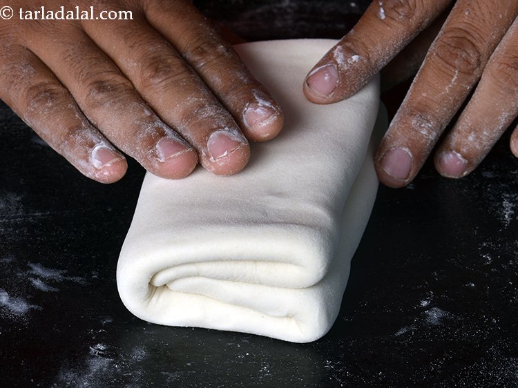 Step 17 – Overlap the two folded sides over each other to form a book.