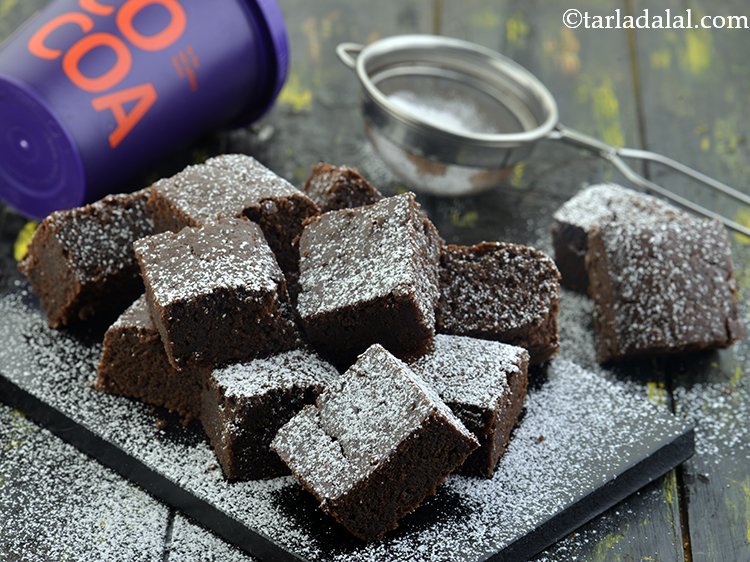 Step 20 – Serve the&nbsp;<strong>Vegan Chocolate Cake</strong>&nbsp;immediately or use as required.&nbsp;Check out other <a href="https://www.tarladalal.com/recipes-for-Vegan-Desserts-1019" target="_blank">Vegan Desserts recipes</a> …