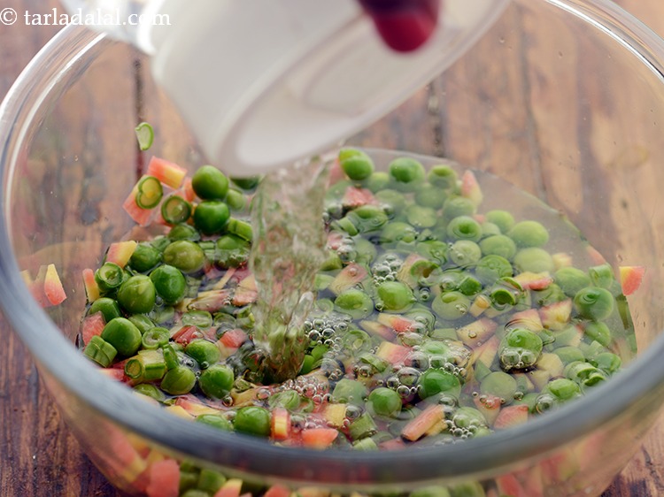 Step 10 – Add enough water.