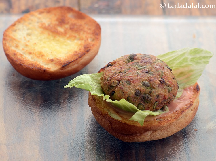 Step 35 – Next place a vegetable cutlet.