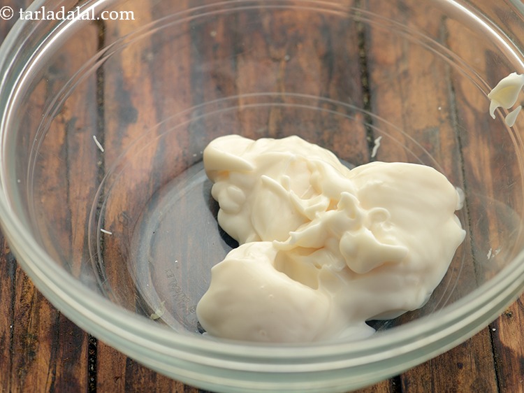 Step 6 – A burger tastes a bit dry unless you put some spread onto it. We love …