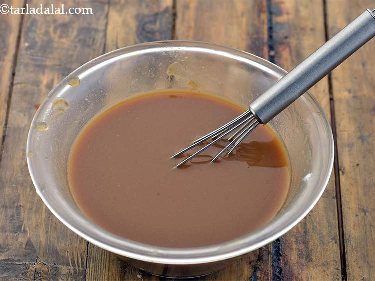 स्टेप 13 – एक ह्विस्क या चम्मच का उपयोग करके अच्छी तरह मिलाएं, …