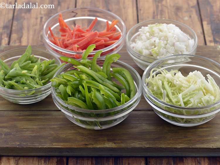 Step 15 – For the&nbsp;<strong>veg fried rice | &nbsp;vegetable fried rice |&nbsp;Chinese fried rice | Indian style Chinese …