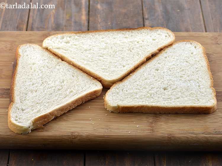 Step 23 – We have used big triangular breads for this recipe that is what is used by …