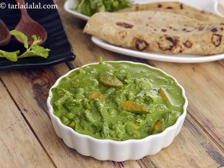 स्टेप 16 – <strong>वेजिटेबल हरियाली रेसिपी</strong> को | <strong>वेज हरियाली | सब्जी हरियाली …