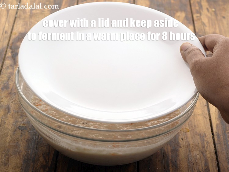 Step 26 – Cover with a lid and keep aside to ferment in a warm place for 8 …