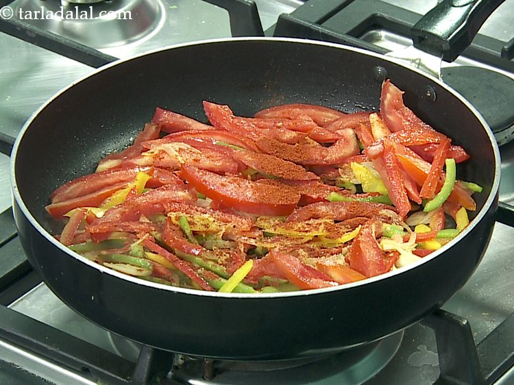 Step 11 – Add chilli powder for spicy flavours.&nbsp;