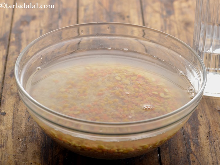 Step 6 – Immerse under enough water.