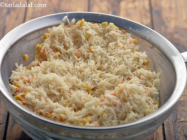 Step 8 – After 15 minutes, drain and keep aside.