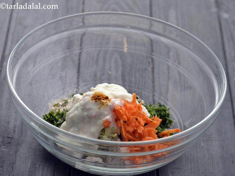 Step 7 – Add a pinch of turmeric powder.