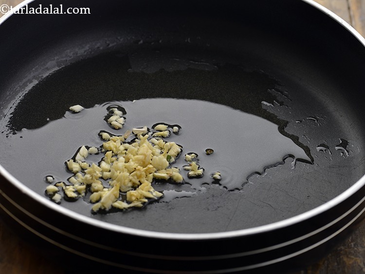 Step 15 – Add the garlic.