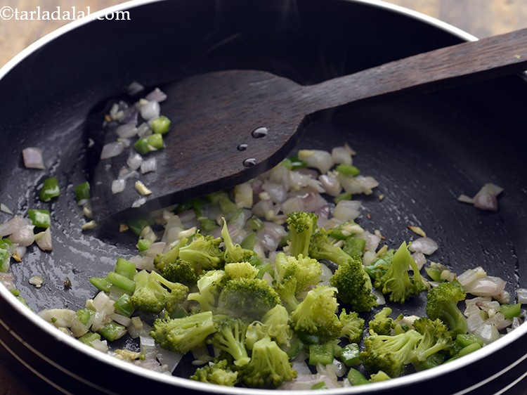 Step 19 – Add the broccoli. This is a very good way to make your kids eat vegetables …