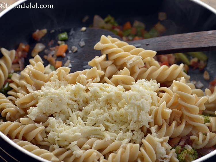 Step 25 – Add the cheese. This is totally optional but, obviously cheese enhances the flavour of&nbsp;&nbsp;<strong>Healthy Vegetable …