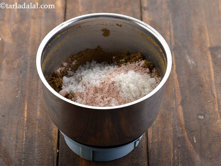 Step 16 – Add the rock salt.This is used in place of the regular salt. It is a …