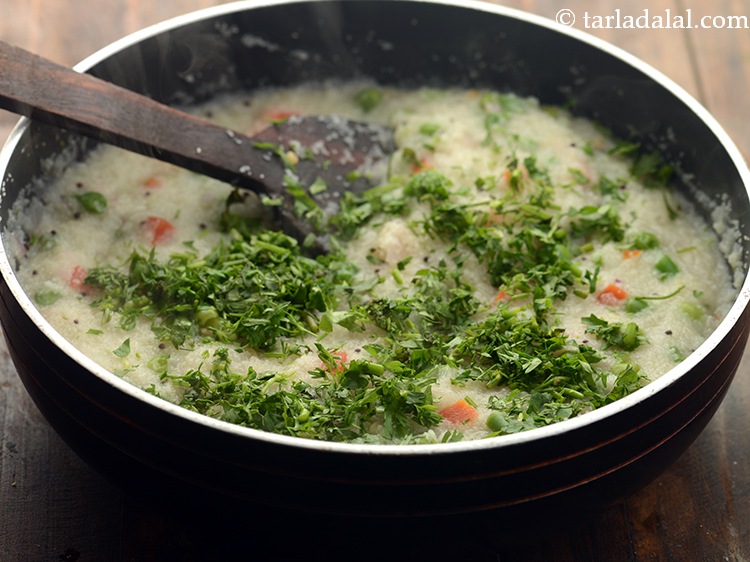 Step 17 – <p>Add coriander for freshness.</p>