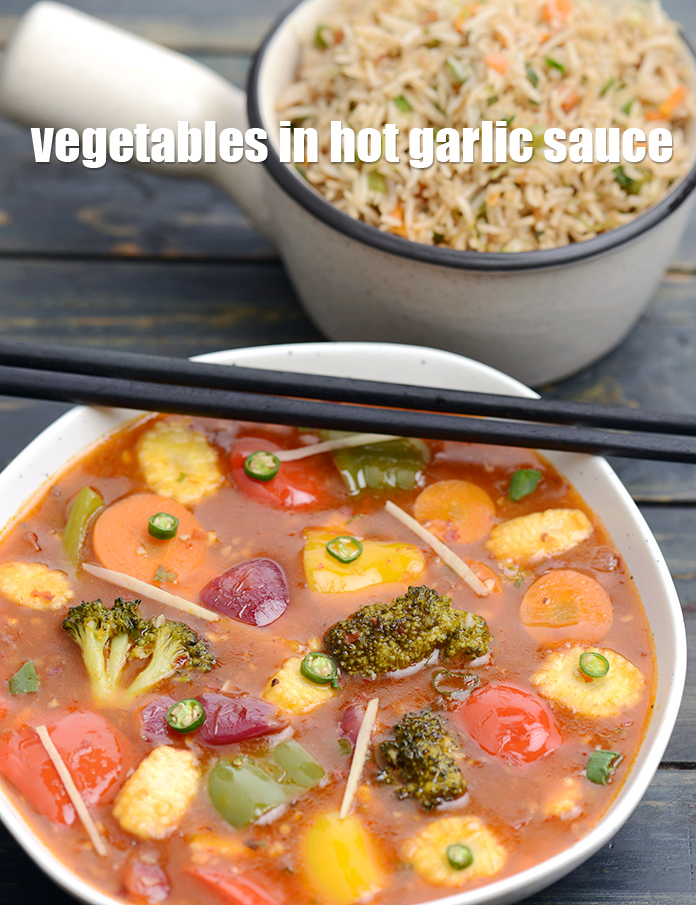 Step 35 – A nice spicy gravy is need to serve with this rice, so serve with vegetables …