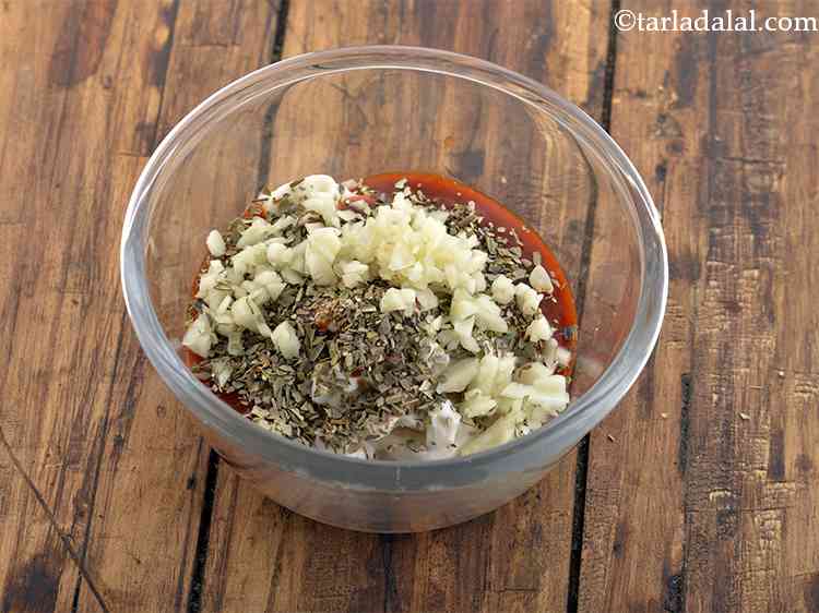 Step 26 – Add the dried oregano and garlic. You can add a pinch of salt if you …