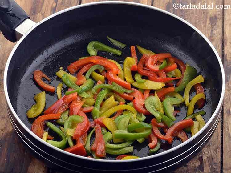 Step 30 – Saut&eacute; on a medium flame for 2 to 3 minutes.