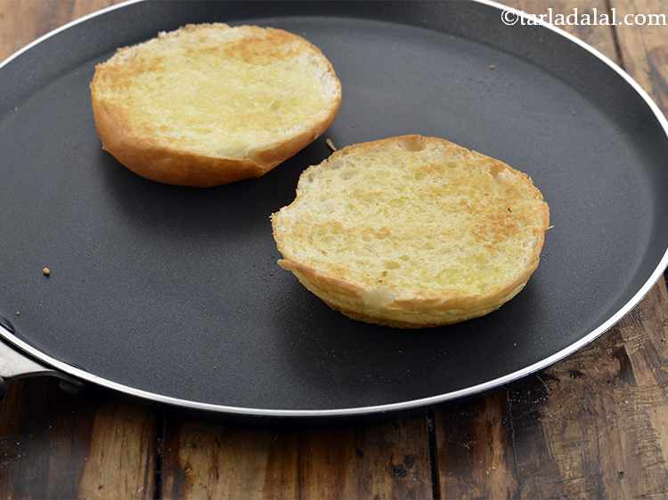 Step 39 – Toast them lightly on a tava (griddle). Keep aside.