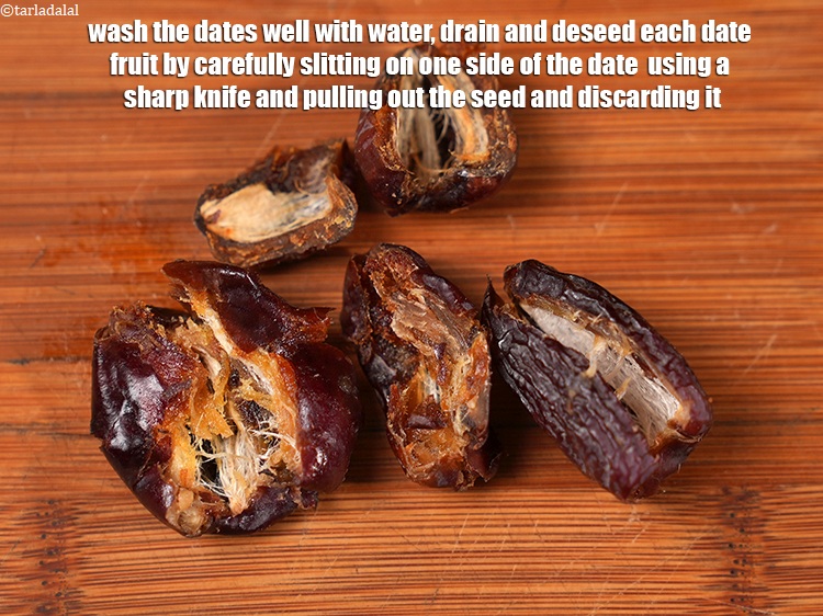 Step 4 – <meta charset="UTF-8" /> Wash the dates well with water, drain and <strong>deseed each date fruit …