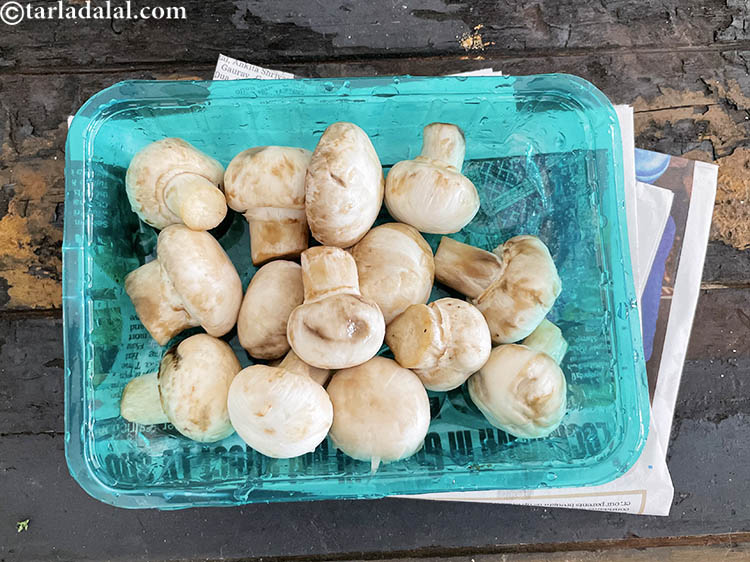 Step 15 – Wash the mushrooms. The best is to wash each mushroom under running water to remove …