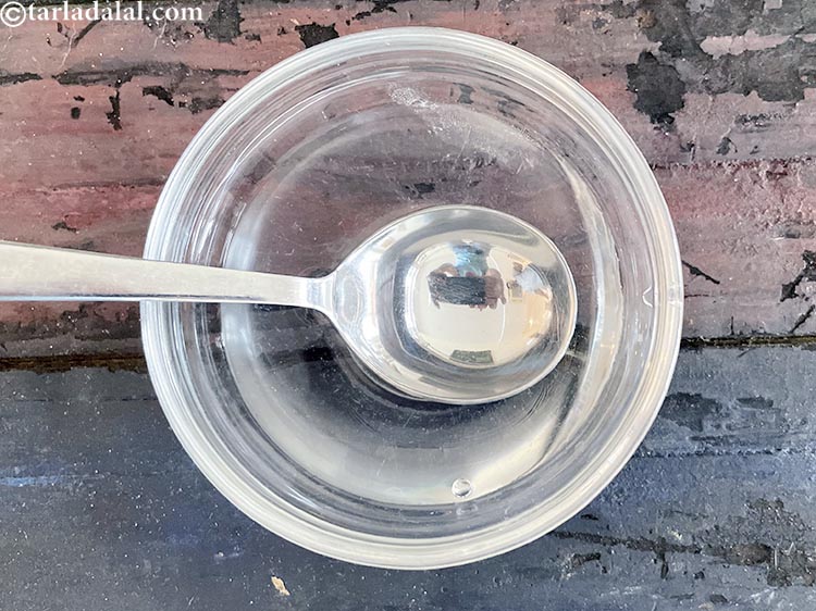 Step 6 – Use very little water to make the dough as kaddu will release some water resulting …