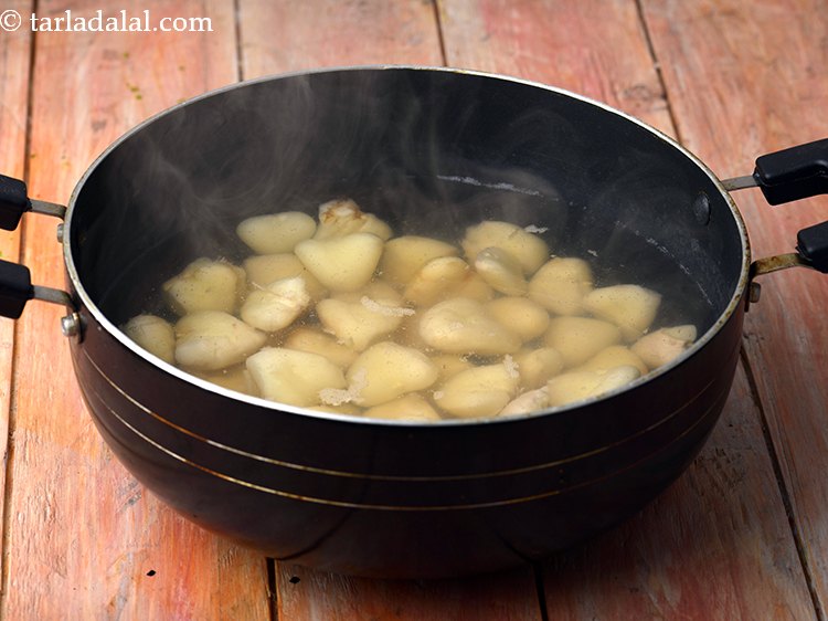 Step 10 – Mix well and cook on a medium flame for 3 minutes, while stirring occasionally. They …