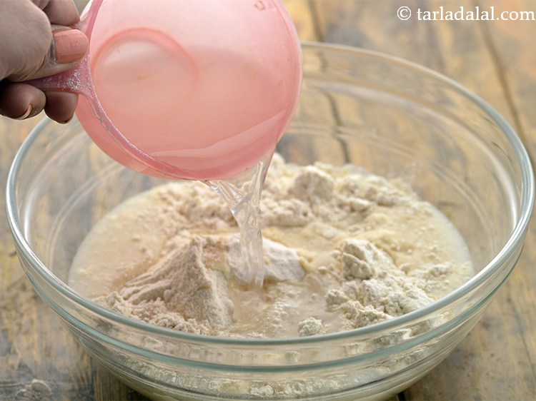 Step 10 – Pour approx. 1&frac14; cups of water.