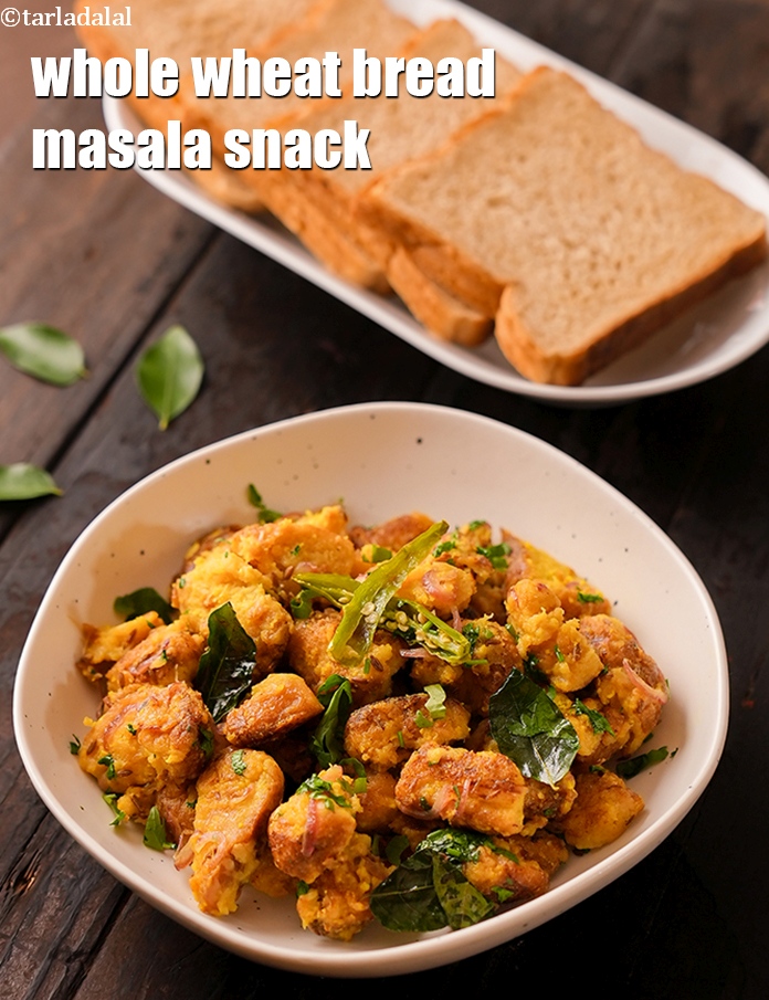 Step 22 – <p>Serve&nbsp;<strong>bread bhurji recipe | whole wheat bread masala snack | crispy bread bhurji | Indian …