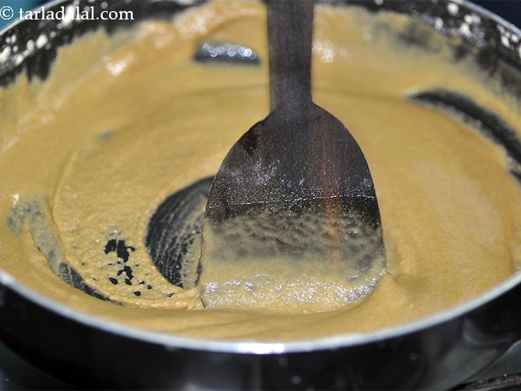 Step 6 – Cook on a slow flame for 3 minutes, while stirring continuously. The time to cook …