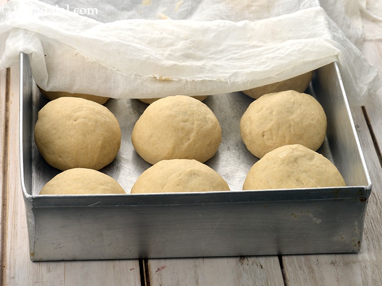 Step 9 – While placing the dough balls in the tray, ensure there is enough distance between them. …