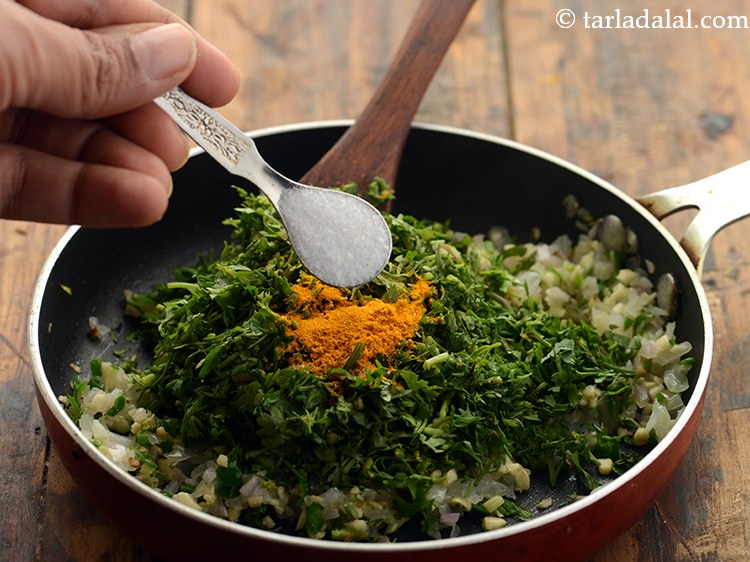 Step 9 – Add salt and mix well till everything is combined.