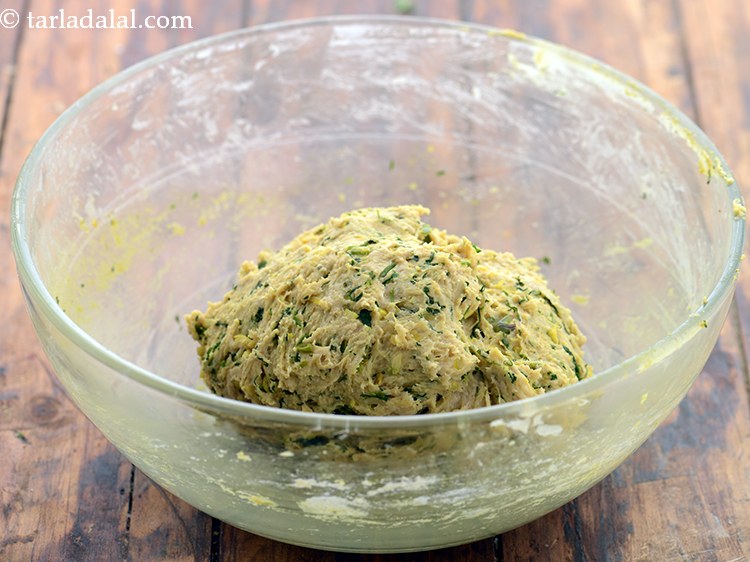 Step 25 – Knead very well and <strong>whole wheat masala bread rolls</strong> are ready!