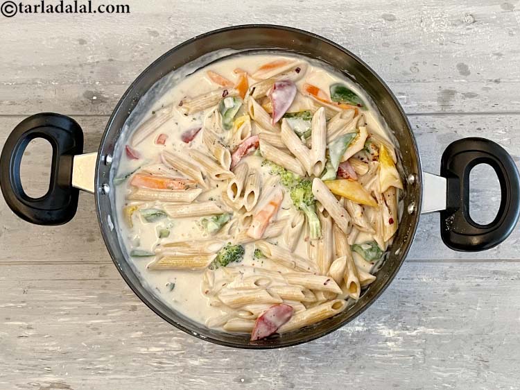 स्टेप 21 – अच्छी तरह मिलाएं।