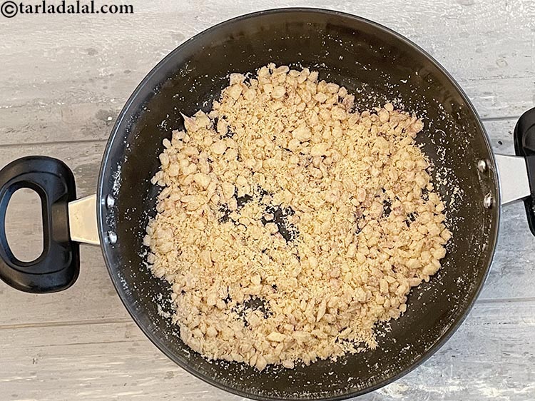 Step 10 – Cook on a medium flame for 1 to 2 minutes or till the wheat flour …