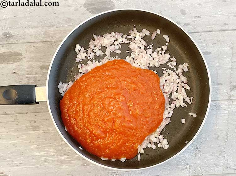 Step 11 – Add&nbsp;<meta charset="UTF-8" />1 1/2 cups&nbsp;<a href="fresh-tomato-pulp-38652r">fresh tomato pulp</a>.&nbsp;Tomatoes&nbsp;are extremely rich source of&nbsp;<a href="https://www.tarladalal.com/recipes-for-Lycopene-Diet-1175">Lycopene</a>. Tomatoes are …