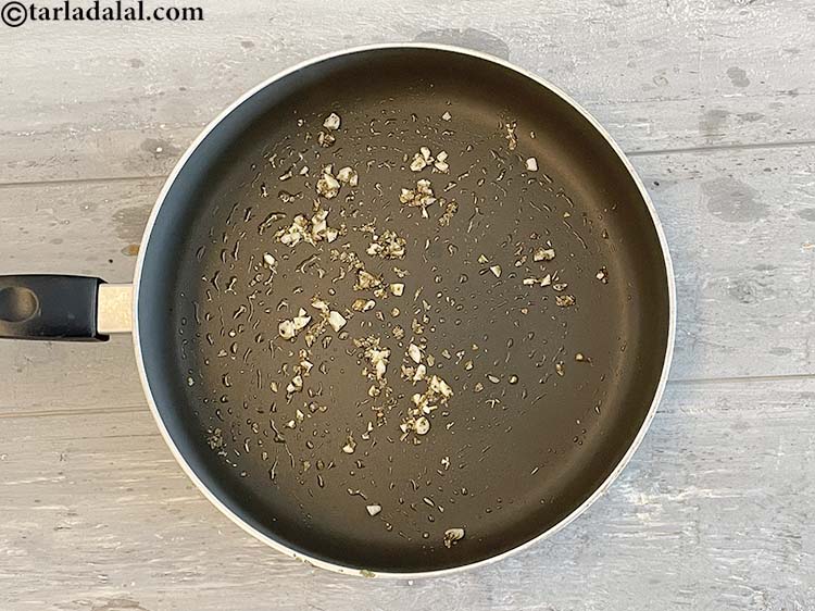 Step 25 – Saut&eacute; on a medium flame for a few seconds.