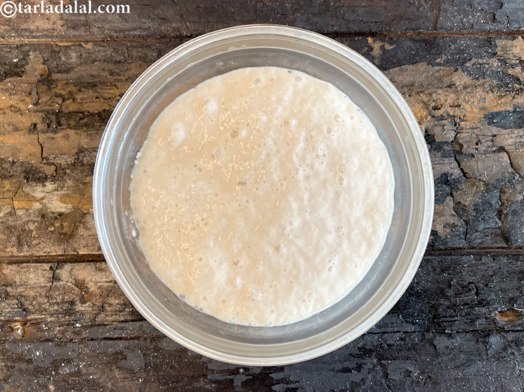 Step 10 – This is what the&nbsp;yeast water mixture looks like after 5 to 7 minutes. Ours took …