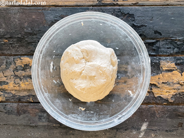 Step 21 – Knead back into a dough.