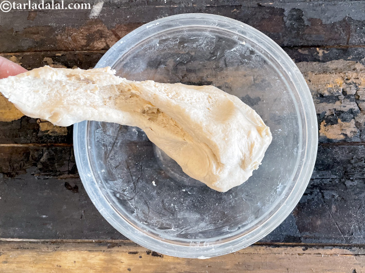 Step 17 – The dough should be pliable.